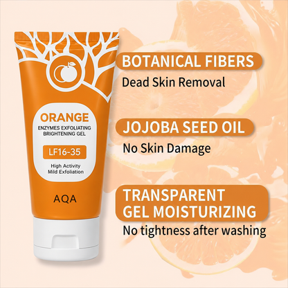 Buy 1 Get 1 FREE Today 🎁!  Say Goodbye to Dull, Rough Skin! AQA Orange Enzyme Exfoliating Gel 🍊