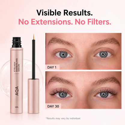 AQA Eyelash Serum with Peptides & Botanicals | For Thinning Lashes – Grow Fuller, Longer Lashes Fast! ✨ Limited-Time Offer!