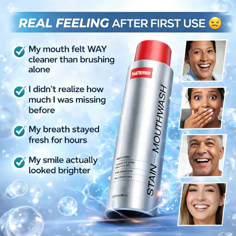 ✨ NATRIPAW  Mouthwash｜Not Just Fresher Breath — A Truly Deep Clean Feeling 🦷💜