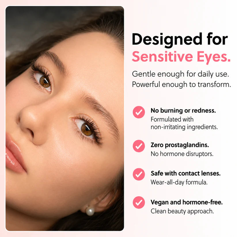AQA Eyelash Serum with Peptides & Botanicals | For Thinning Lashes – Grow Fuller, Longer Lashes Fast! ✨ Limited-Time Offer!