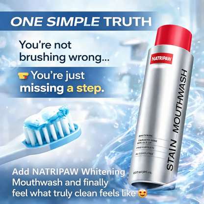 ✨ NATRIPAW  Mouthwash｜Not Just Fresher Breath — A Truly Deep Clean Feeling 🦷💜