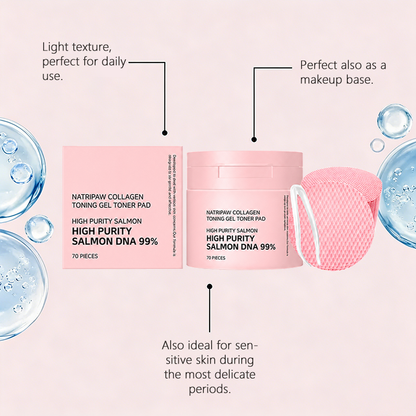 Natripaw™ Collagen Toner Pads - 70 pieces