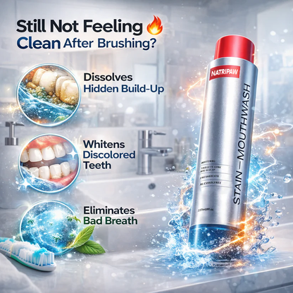 ✨ NATRIPAW  Mouthwash｜Not Just Fresher Breath — A Truly Deep Clean Feeling 🦷💜
