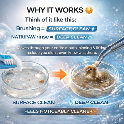 ✨ NATRIPAW  Mouthwash｜Not Just Fresher Breath — A Truly Deep Clean Feeling 🦷💜
