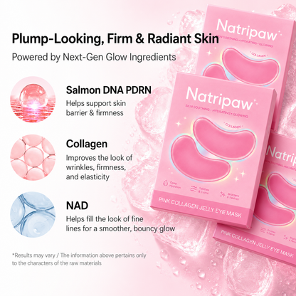 Natripaw Pink Collagen Jelly Eye Mask